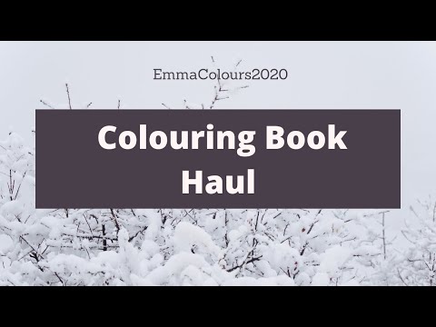Adult Coloring Book Haul November 2023 - Adult Coloring