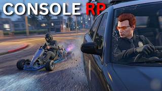 GTA 5 RP on CONSOLE - GO KART PSYCHO