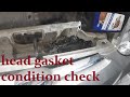 Head gasket ख़राब होने से Engine overheating problem || head gasket condition check