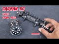 How do I make RC carbon tires and front axle.