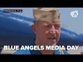 Blue Angel pilots speak to media ahead of Pensacola Beach Air Show