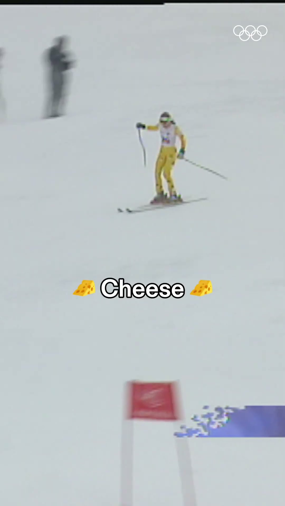 Feeling cheesy! ? Karin Roten Meier’s 1994 Winter Olympics fit was a whole mood.?
