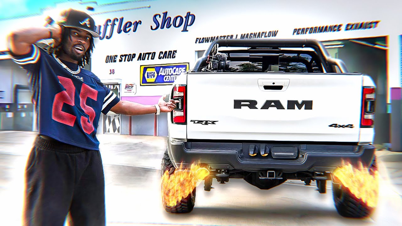 i made the worlds loudest ram TRX