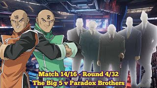 The Big 5 vs Paradox Brothers - Yugioh Duelist Kingdom Ultimate Tournament #yugioh #yugiohcommunity