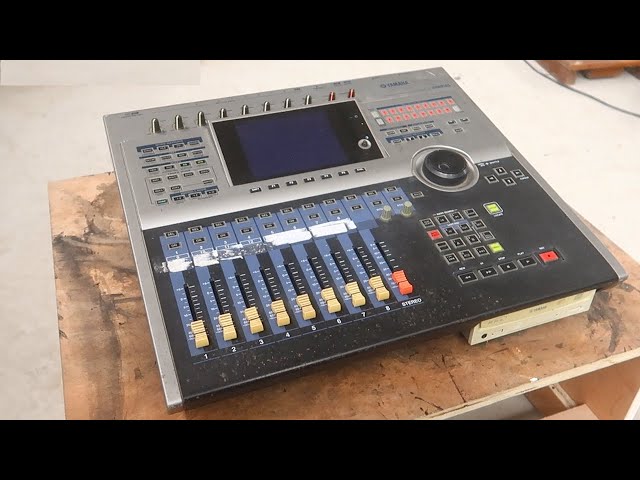 Restoration Yamaha aw2816 audio mixer // Restore professional