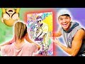 Reacting To SURPRISE Painting! (REVEAL)