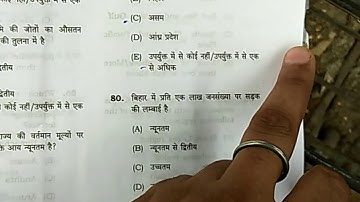 BPSC PT 63RD QUESTION  PAPER 01 JULY  2018 SUNDAY