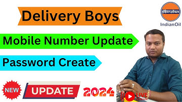 Delivery Boys Mobile Number Update & Password Creation Process in SDMS