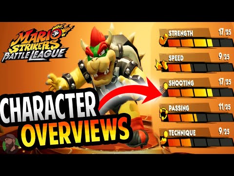 Mario Strikers: Battle League EVERY Character Explained