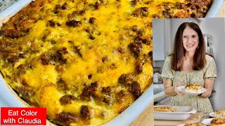 Overnight Egg and Sausage Casserole