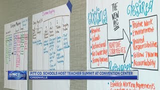 Pitt County Schools host teacher summit at Convention Center