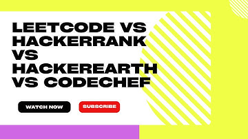Best platform for coding as a beginner Leetcode vs Codechef vs hackerrank vs hackerearth ||