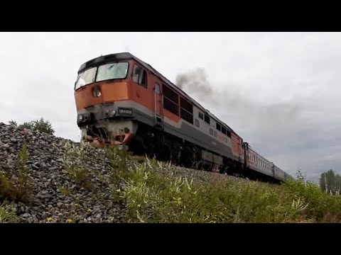 Тепловоз ТЭП70-0376 с