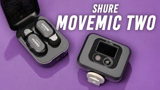 Shure MoveMic Two: Tiny, UltraLight with Professional Audio!