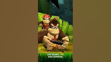 DK Threw His Nintendo DS Away?! Donkey Kong Country Returns HD Has a New Idle Animation