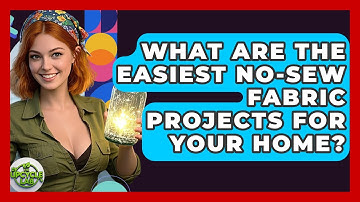 What Are The Easiest No-sew Fabric Projects For Your Home? - The Upcycle Lab