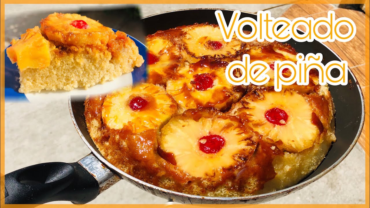 Volteado de piña en sartén 🍍 en menos de 10 minutos 😱