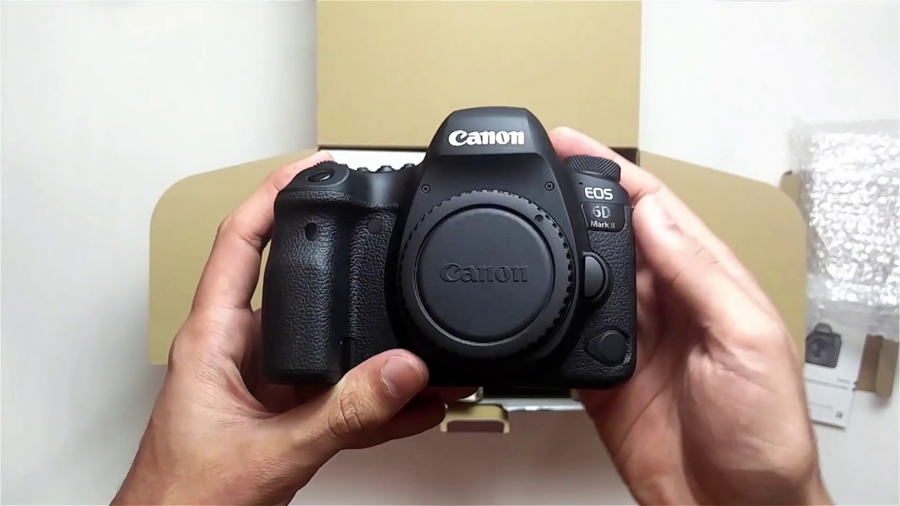 Canon 6D Mark ii Unboxing (24-105 F4 kit)