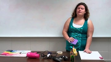 Crayon Art Demonstration Speech