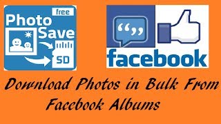 Download Photos in Bulk From Facebook Albums in Just one Touch. screenshot 2