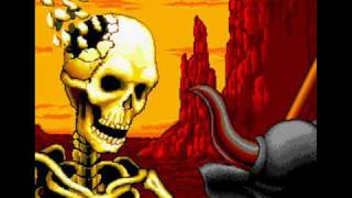 PC Engine Visual Scenes: Last Armageddon opening