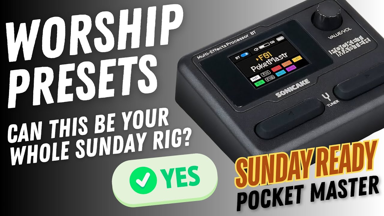 Pocket Master Worship Presets / Worship Guitar Pedal Tone on a Budget/ Pocket Master Worship Patches