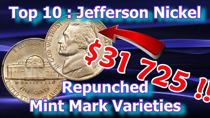 Top 10 Jefferson Nickel Repunched Mint Marks Varie...