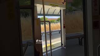 Santa Clara VTA Kinki-Sharyo LRV Doors Opening/Closing