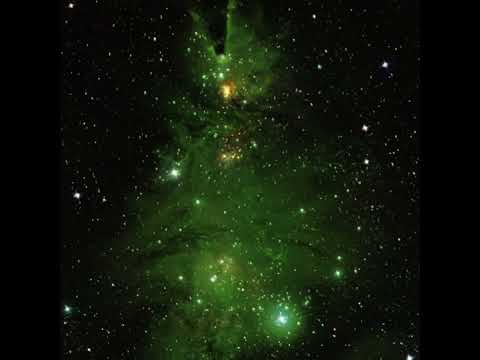 Christmas Tree Cluster illuminated by Powerful Telescopes