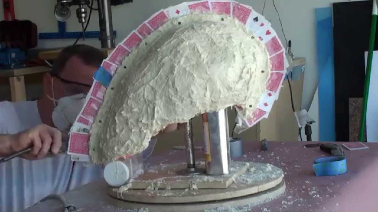 Casting a Zer0 Helmet (Part 1) with Rebound 25 and Plasti-Paste II