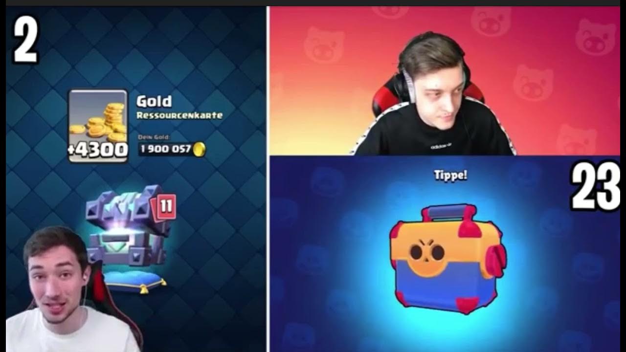Jo Jonas macht Opening Clash Royal vs Brawl Stars 😂🤯🔥 YouTube