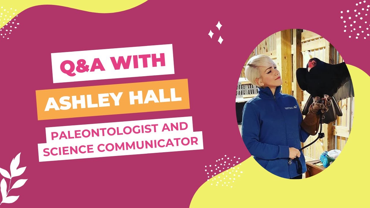 Q&A with Ashley Hall, a paleontologist and science communicator at the ...