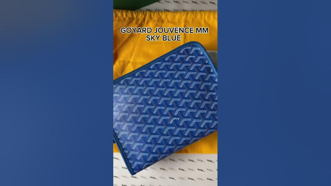 Goyard Jouvence Toiletry Bag MM Dark Blue