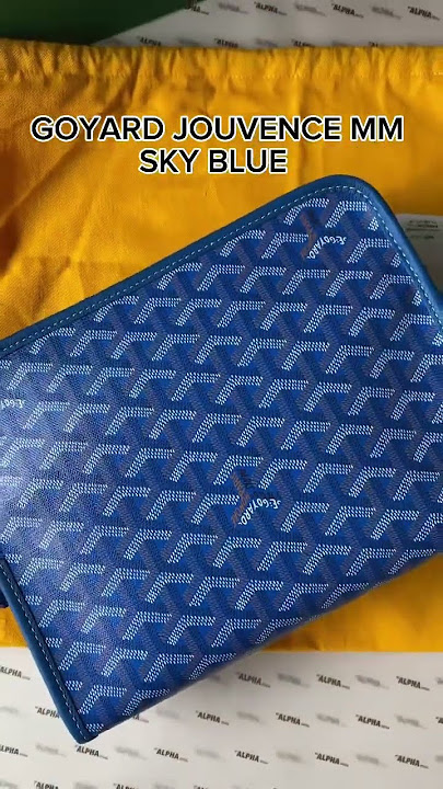 Goyard Blue Jouvence MM Toiletry Pouch