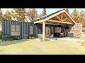 Shipping Container House - Living Off Grid - Two Bedrooms