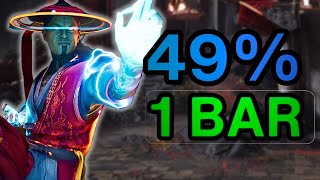 Mortal Kombat 1 - Raiden 49% Combo (Post Nerf Patch) (EASY!) Tutorial