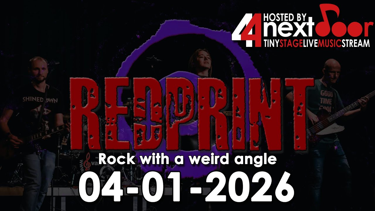 REDPRINT : Rock with a weird angle - LIVE at 44NextDoor Online Live Music Stage