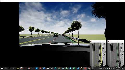 Highway Automated Driving Scenario | MATLAB | Unreal Engine