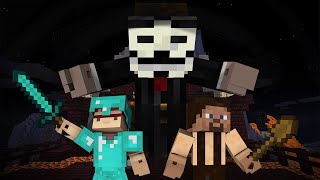 Noob and Pro VS Hacker - FULL Minecraft Movie (BucketPlanks)