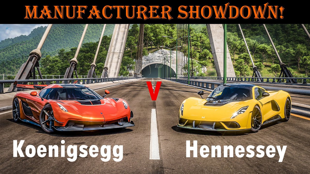 Forza Horizon 5: Koenigsegg vs Hennessey - Manufacturer Showdown!