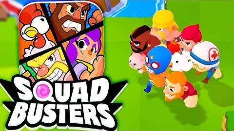 Squad Busters! ALL Supercell Characters In ONE Game!
