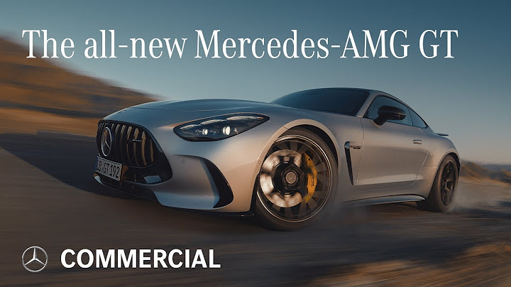 2024 Mercedes-AMG GT "SO. AMG." კომერციული