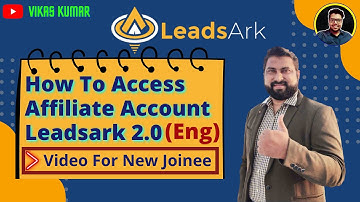 How To Access Leadsark 2.0 Portal (English)