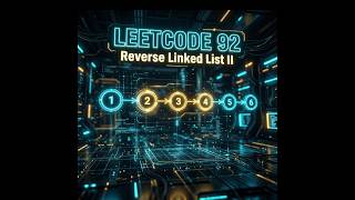 LeetCode 92: Reverse Linked List II in less than 5 minutes | Linked List Pointers