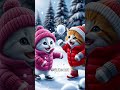 Cats go skiing #9cutecat #cat #kitten  #shorts  #cute #catai #story #funny
