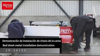 💡 LP-3015S plate laser cutting machine Installation guide video | ACME #laser #guide #lazer#guide