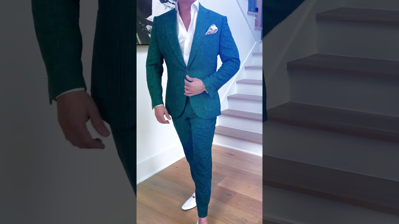 Step into Fearless Fashion with Our Evergreen Lino Tweed Look |  Sebastian Cruz Couture