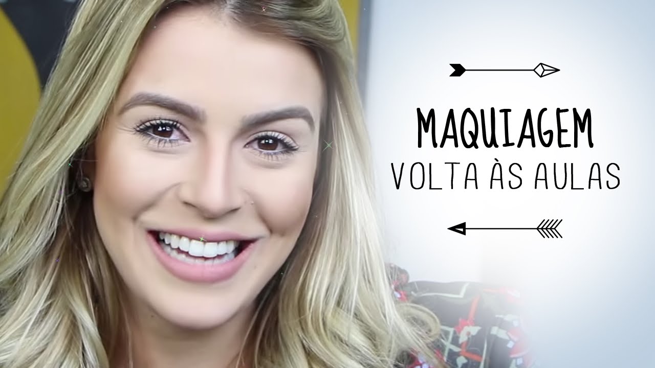 Maquiagem volta às aulas por Mariana Saad
