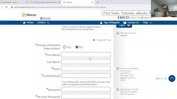 Accessing Learning Express Library Through Discus