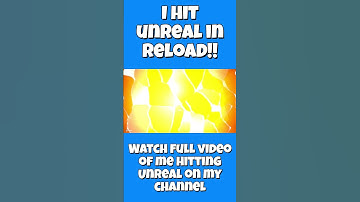 I hit Unreal!  #fortnite #gaming #ranked #unreal #shorts #reload